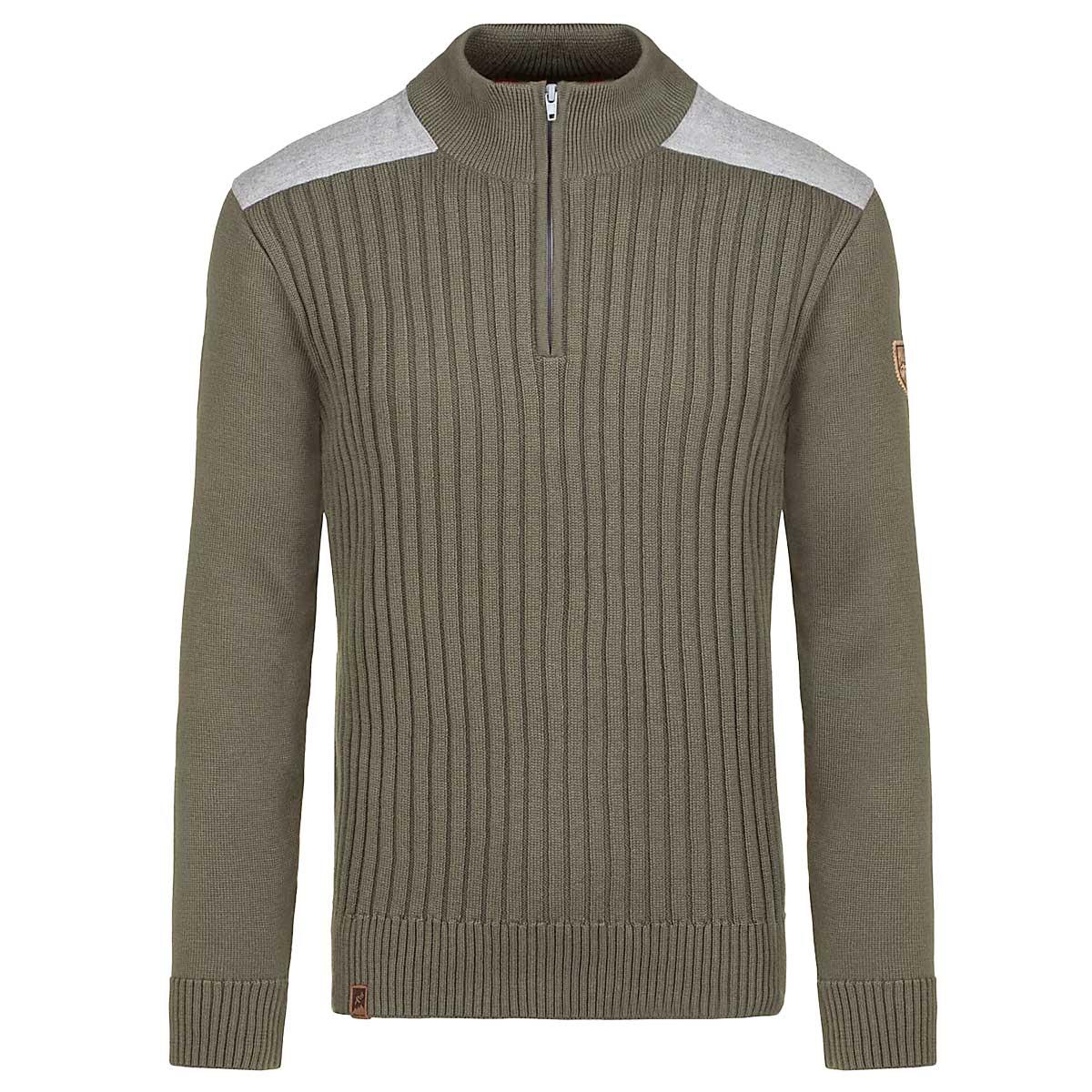 Almgwand Backensteinalm Sweater Men's in Olive